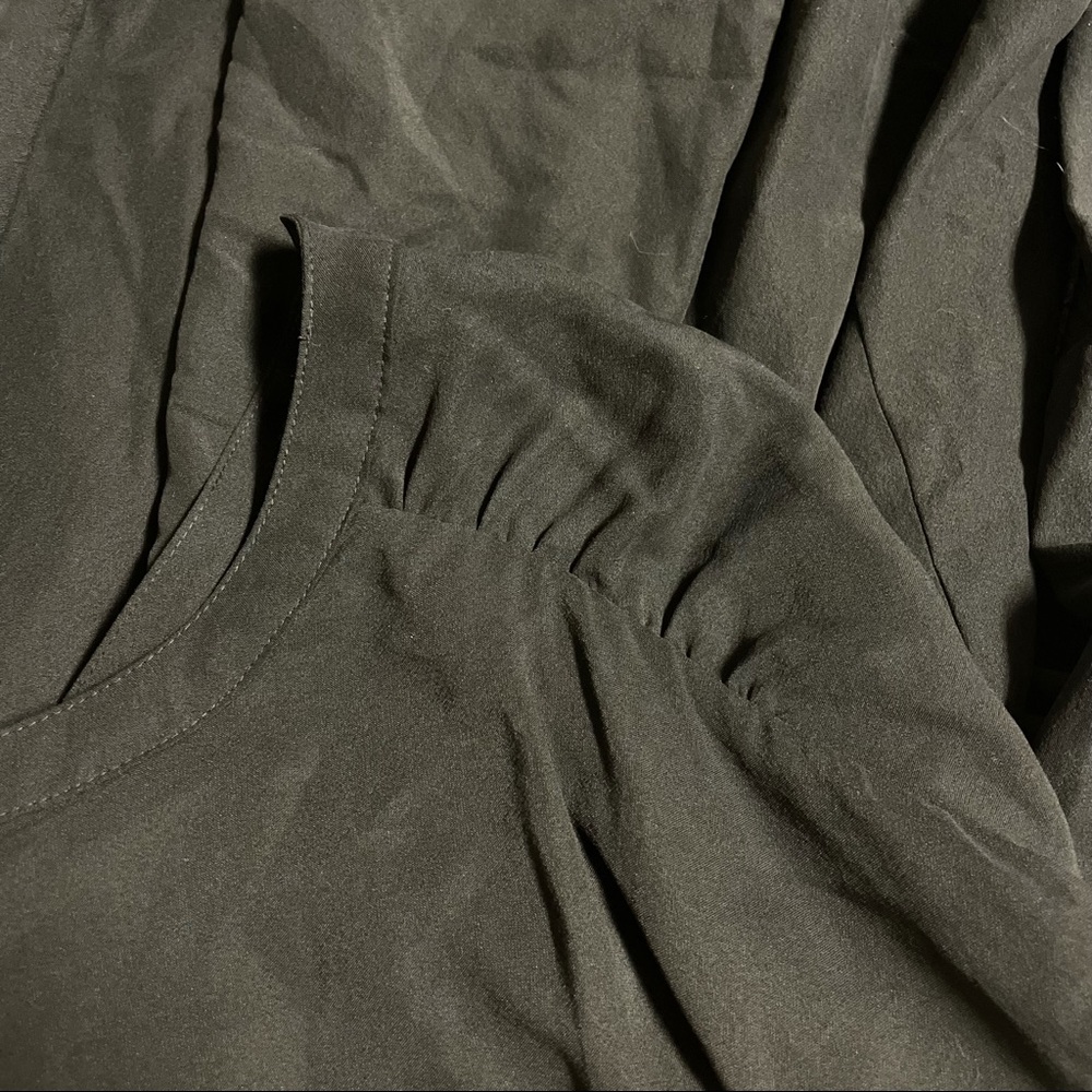 NWOT Madewell Black Blousec - Picture 6 of 11